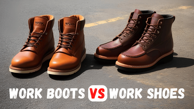 Work Boots vs Work Shoes: Choosing the Right Footwear